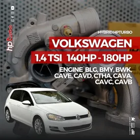 Hybrid Turbo Volkswagen Golf, Polo, Scirocco, Sharan, Tiguan & Touran 1.4 TSI 140HP/160HP/170HP/180HP